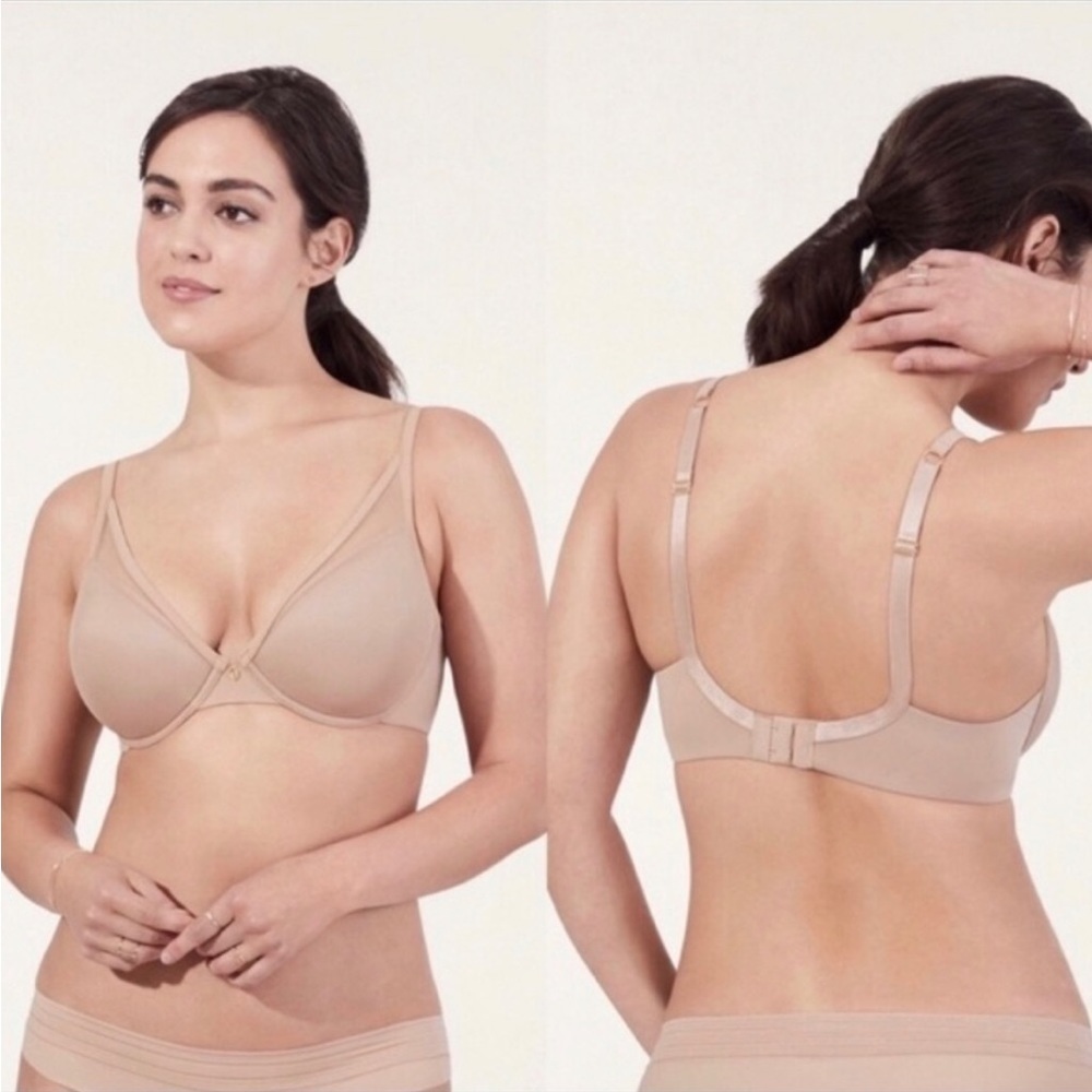 ThirdLove 24/7® Classic Uplift Plunge Bra in Taupe 42F